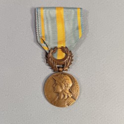 FRANCE MEDAILLE COMMEMORATIVE DU FRONT D'ORIENT OU DARDANELLES GUERRE 1914-1918 FRENCH ORIENT WW1 MEDAL